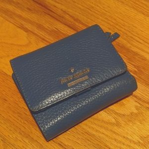 Blue Kate Spade Wallet